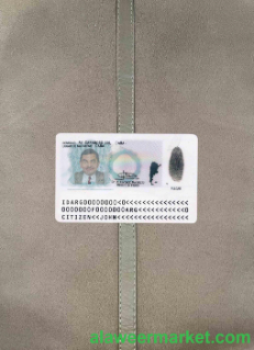 Argentina ID card 2020 - present photolook BACK